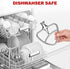 Stainless Steel Flat Beater for KitchenAid Mixer, Paddle Attachment for 4.5-5 QT Mixing Bowl, Dishwasher Safe