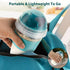2 Pack 20 oz Freshmage Yogurt Parfait Cups with Lids, Reusable Overnight Oats Containers with Lids, Topping Compartment