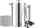 Miuly French Press 34oz, Double Insulated 304 Stainless Steel Coffee Press with 5 Extra Filters and 3 Additional Coffee