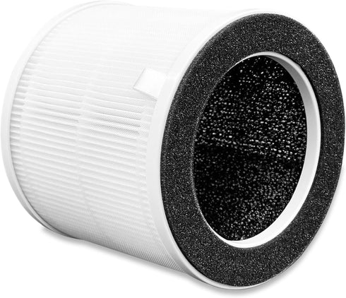 KQ-29 True HEPA Air Filter Replacement for FRIWOLE Small Air Purifiers, 2-Pack