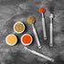 7 Inches Long Handle Measuring Spoons Set, Premium Stainless Steel Spoon for Accurate Measure Liquid or Dry Ingredients.