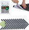 Ledgebay Rug Pad Grippers for Area Rugs, Pack of 25 Reusable, No Skid, Washable, Anti-Slip Pads for Hardwood Floors and