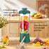 Portable Blender for Shakes and Smoothies - 20 Oz Travel Cup and Lid, Mini Personal Size Blender with 6 Blades