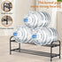 2-Tier Closet INSMART Expandable Shoe Rack:Stackable and Adjustable Shoes Organizer Storage Shelf, Sturdy and Durable