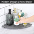 Segbeauty 9.85in Water Absorbing Stone Drying Tray, Quick Dry Diatomaceous Earth Corner Countertop Organizer for