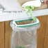 EDOBLUE Portable Trash Bag Holder Hanging Kitchen Cupboard Door Back Style Stand Trash Garbage Bags Storage Rack