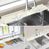 EBIGIC Kitchen Sink Splash Guard, Gen2-30" x 6'' Silicone Mat for Countertop, Bathroom, and Farmhouse Use