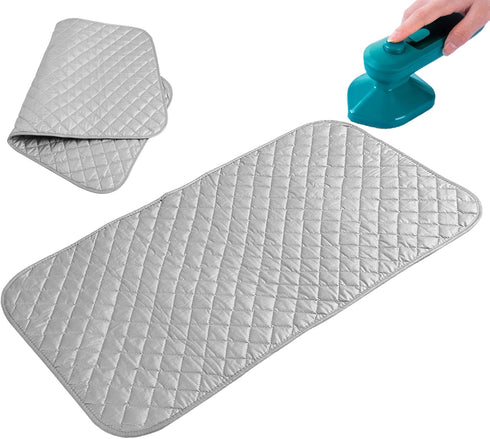 Portable Ironing Pad, Foldable Blanket for Small Household Ironing Board, Suitable for Washer Dryer Desktop Countertop