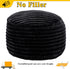 20x20x12 Inches Asuprui Pouf Ottoman Unstuffed Ottoman Foot Rest Floor Pouf Round Bean Bag Chair Foldable Floor Chair