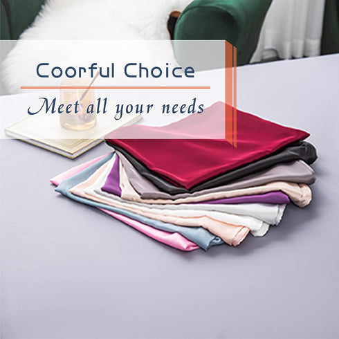 Mulberry Silk Pillowcase for Hair and Skin, Standard Size Cooling Silk Pillow Case with Hidden Zipper