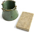 Anthony Stoneware Sponge Holder, Teal Green