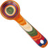 Baltique Marrakesh Collection Wooden Coffee Scoop, Colorful Birch Wood Reusable Scoop for Ground Coffee, Protein Powder