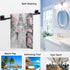 Naanle Beautiful Street View of Paris Eiffel Tower Painting Print Soft Guest Hand Towels for Bathroom, Hotel, Gym