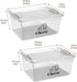 Yomjarl 2 Pack) Cheese Container Airtight with Draining Basket Cream Cheese Sliced Cheeses Box with Lid Saver