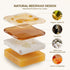 CMACAIV 3D 2-Pack Bags,17"13"Reusable Beeswax Bread Bread Bags for Homemade Bread Sourdough,Linen Outer Lining and Pure