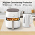 Silicone Mats for Kitchen Counter, Extra Large Heat Resistant Countertop Protector Liners, 24" x 16" x 2 mm, Translucent