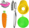 Openfly Flexible Vegetable Brush, Fruit and Vegetable Brushes, 5 Pcs Bendable Scrubber for Food