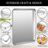 Baking Sheet Set of 2, Stainless Steel Cookie Sheet Baking Pans, Rectangle Size 16 x 12 x 1 Inch, Dishwasher Safe