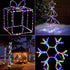 Brizled 18ft Multicolor Waterproof Rope Lights, 216 LED Christmas Lighting, 120V ETL Flexible Tube Light for Holiday