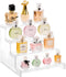 Lifewit 4 Tier Clear Display Risers Stand, Plastic Organizers for Figures, Cupcake, Dessert, Desktop Display