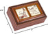 Petite Music Box, Cottage Garden Sister Ribbon, Plays That's What Friends are for, Woodgrain Rope Trim