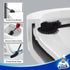 1 Pack MR.SIGA Toilet Bowl Brush and Holder, Durable and Flexible Bristles, Wall Mounted Toilet Brush for Bathroom