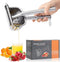 Large Lemon Squeezer, 304 Stainless Steel Citrus Juicer, Heavy duty Manual Juicer