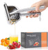 Large Lemon Squeezer, 304 Stainless Steel Citrus Juicer, Heavy duty Manual Juicer
