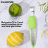 Rainspire 2-in-1 Lemon Zester Tool with Channel Knife, Stainless Steel Citrus Zester Tool, Lemon Peeler, Zesters