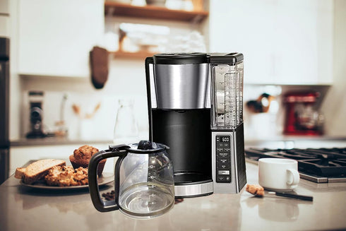 12 CUP Replacement Glass Carafe Pot ONLY for Ninja Coffee Maker CE251 CE250 CE200 CE200C CE201 CE201C series, Ninja