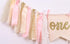 1st Highchair Banner Birthday - Pink Happy Birthday Banner Party Decorations for First Birthday,Best Princess Photo