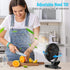 BESKAR Portable Clip on Fan, Rechargeable, 4 Speeds Small Battery Operated Fan, USB Desk Fan with Strong Airflow
