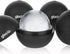 Glacio Round Ice Cube Molds – Large Whiskey Ice Ball Maker, BPA-Free Silicone Sphere Mold for Cocktails