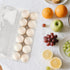 YIFIHGE 60 Pack Commercial 26 Duck Egg Cartons Jumbo Egg Cartons Cheap Bulk with Sticker Labels Clear Empty Plastic Egg