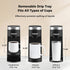 7.3" 6 12oz CHULUX Slim Single Serve Coffee Maker for K Pods, One Cup Coffee Maker Fits Travel Mugs, Coffee Machine
