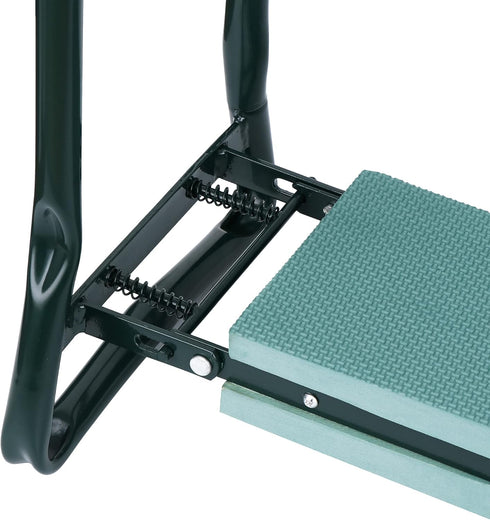 Pouch,1 Set HomGarden Upgraded Folding Garden Kneeler Seat Bench Stool w/Thicken & Widen Soft Kneeling Pad, Portable