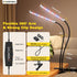 120 5700K 5-Level Dimmable, 4/8/12H Grow Light for Indoor Plants, LEDs Full Spectrum Plant Lamp with Red Blue White