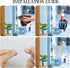 32PCS Butterfly Window Clings, Anti-Collision Decals to Save Birds, Non-Adhesive Prismatic Vinyl