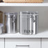 8" Oggi Jumbo Stainless Steel Flour Clamp Canister - Airtight Food Storage Container Ideal for Kitchen & Pantry Storage