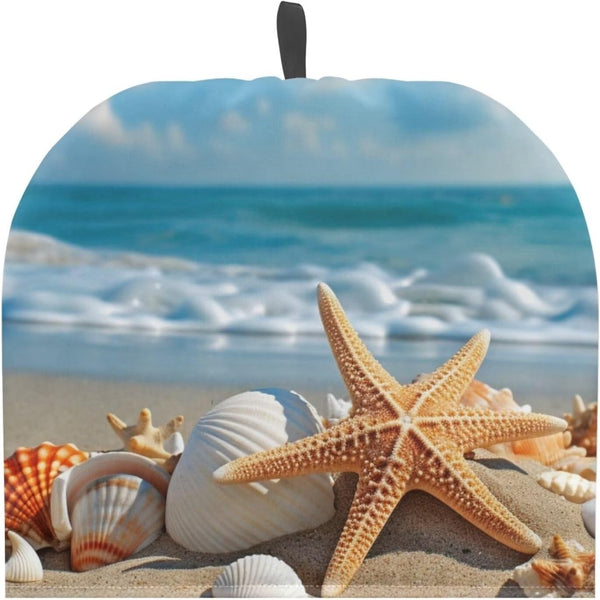 Starfish Tea Cosy for Teapot, Beach Kettle Dust Cover, Home Kitchen Decorative Tea Cozies