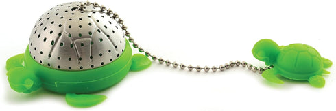 Norpro NOR-5647 S/S Turtle Tea Infuser, Green, 2" x 2" x 1.25"