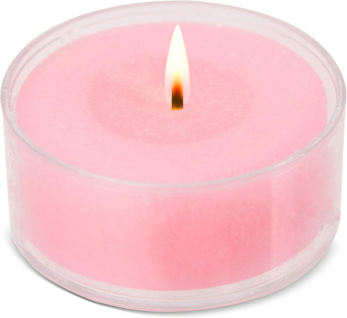 HYOOLA Scented Tealight Candles, Magnolia Scented, 15 Pack with 6 Hour Burn Time