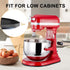 Mixer Mat Slider for KitchenAid 5-8 Qt Bowl-Lift Mixer, Metal Appliance Sliding Tray for Kitchen Aid Professional