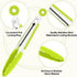 7 Pack Kitchen Tongs - 7 Inch Small Silicone Tongs with Stainless Steel Handles, Heat Resistant Non-Stick