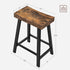 Set 2, Counter 23.6 Inches ULBC074B01 VASAGLE Bar Stools of Height Stools, Bar Chairs with Footrest, High Kitchen