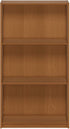 3-Tier 9.3" 21.8" 39.5", Furinno BASIC Book Shelf, Modern Bookshelf, Bookcase with Open Shelves, x x for Living Room