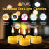 PURE PLANT HOME Honey Scented Beeswax Candles - 100% Pure Natural, 10 DRIPLESS Candles, Made in USA