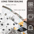 Vacuum Storage Bags, 8 Large Space Saver Bags with Travel Hand Pump for Clothes, Bedding, Pillows