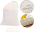 Limko Cotton Muslin Bags, Sachet Bags for Home Supplies (3x4 Inch, 30 Pack)