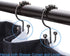 Metal Double Glide Roller Shower Curtain Hooks Rings - 100% Stainless Steel, Set of 12, Oil Rubbed Bronze